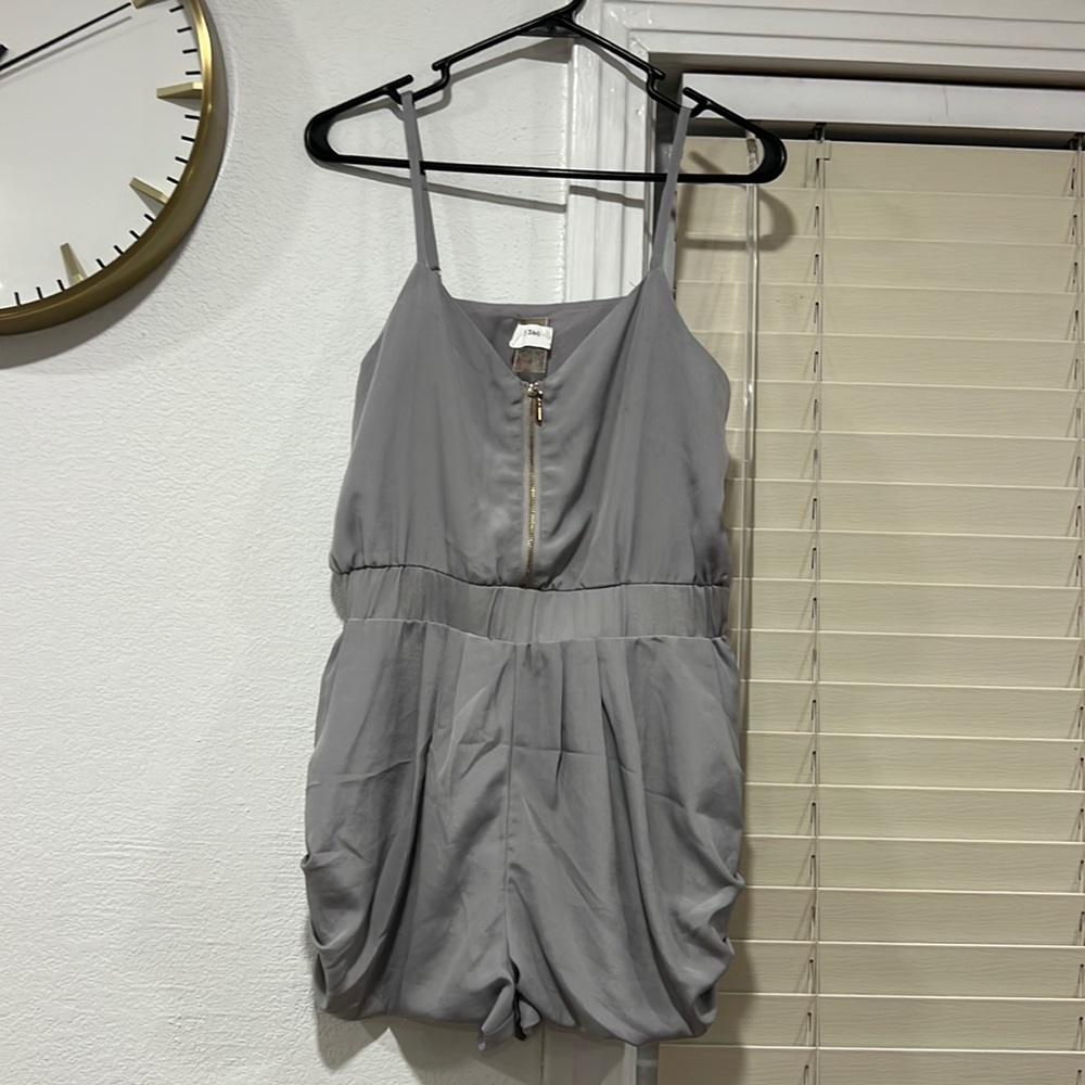 Silver romper